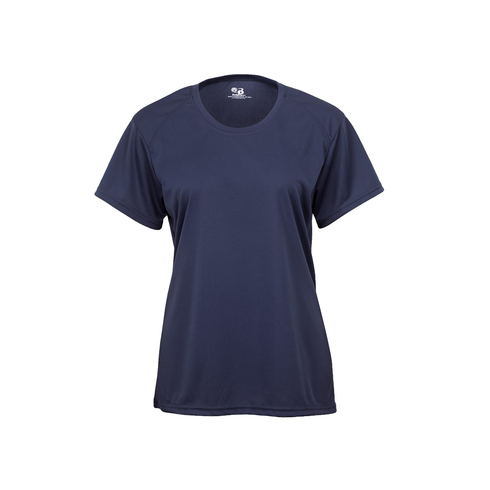 Badger Sport B-Core Women's Tee (416000-001503), Color 'Navy'